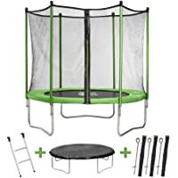 Trampolin Yoopi - Ø 3.05 m - escalera + red